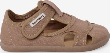 Pisamonas Offene Schuhe in Beige: Vorderseite