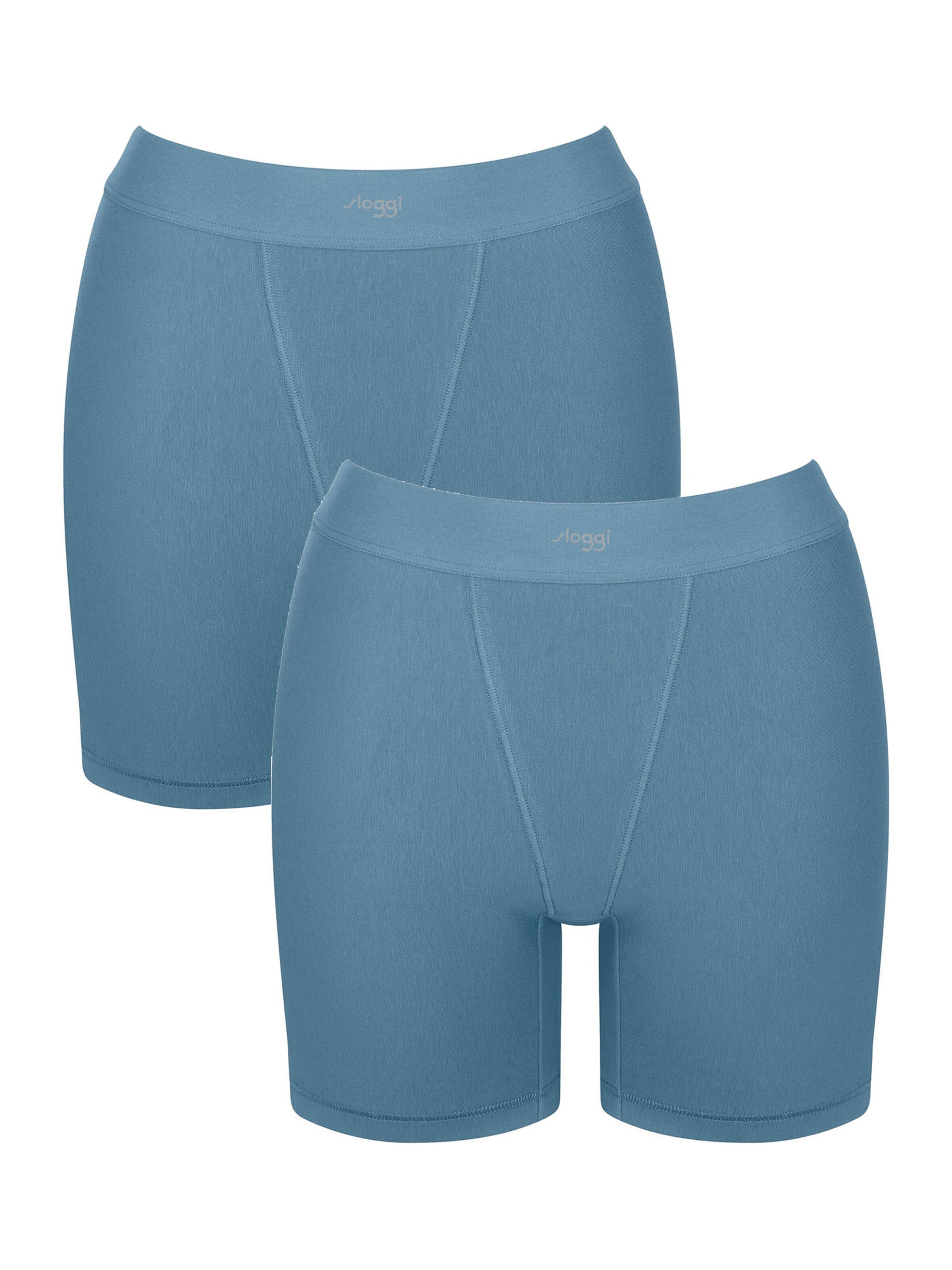 SLOGGI Boyshorts 'EVER Ease Cyclist' in Blue: front