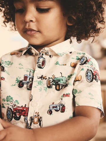 Next - Ajuste regular Camisa 'Cath Kidston' en blanco