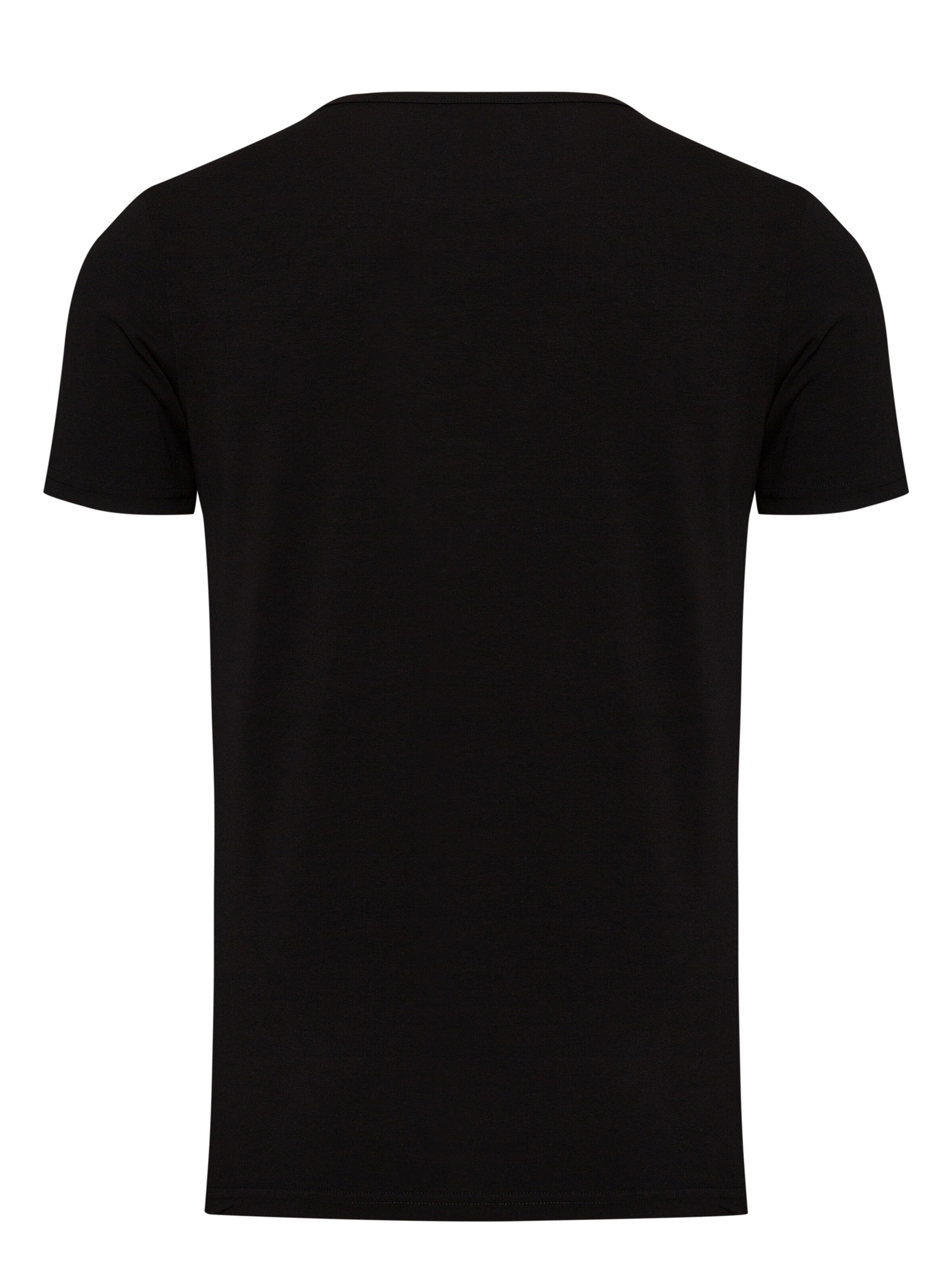 yazubi Shirt 'Mythic Crew Neck' in Black