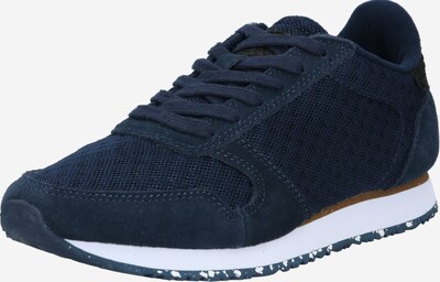WODEN Baskets basses 'Ydun Suede Mesh II' en bleu foncé, Vue avec produit