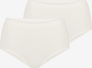 SLOGGI Maxislip ' Blue GO Sense ' in Weiß: Vorderseite