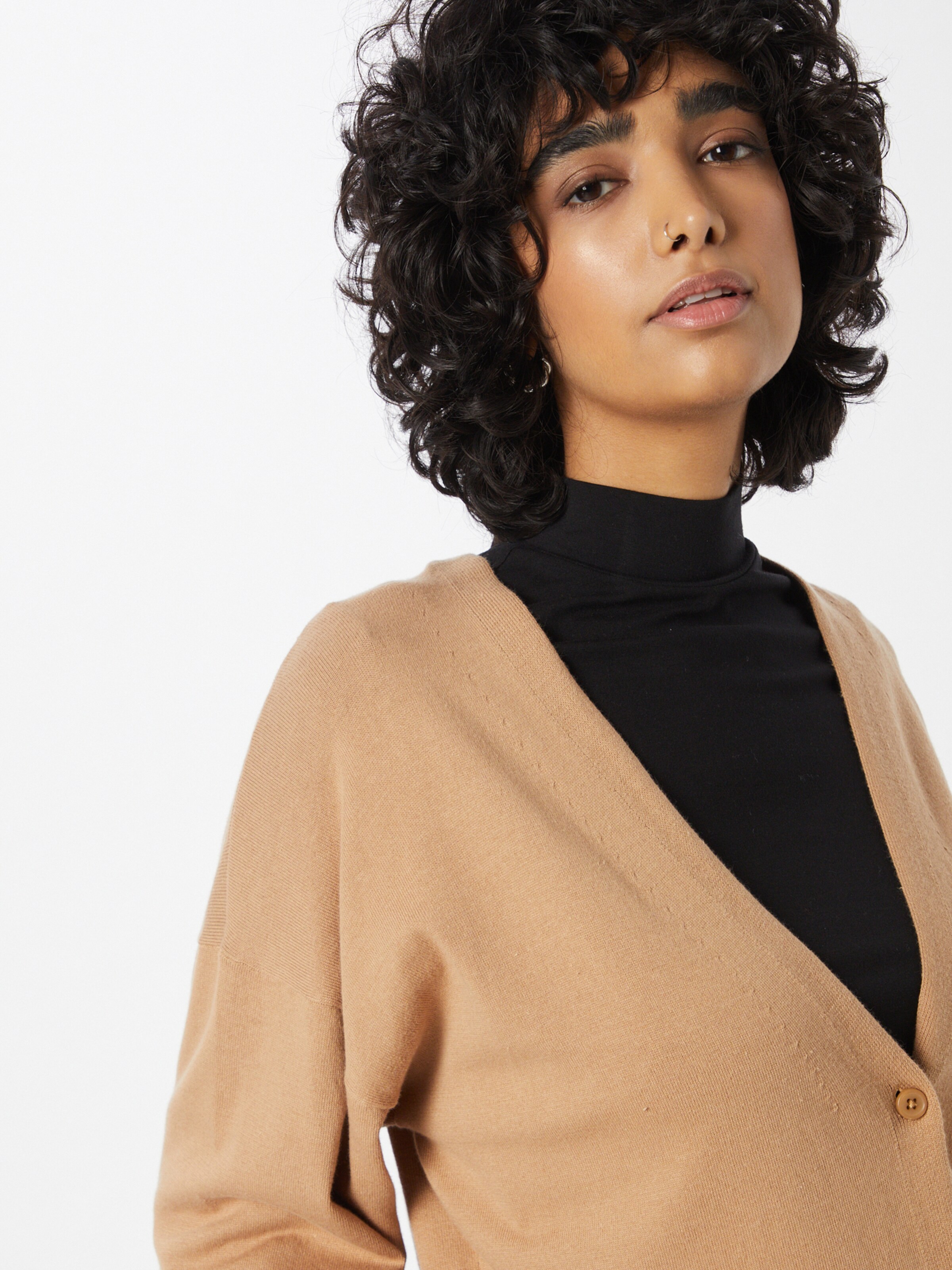 Frauen Pullover & Strick Esprit Collection Strickjacke in Camel - XM81585 Frauen Pullover & Strick Esprit Collection Strickjacke in Camel - XM81585