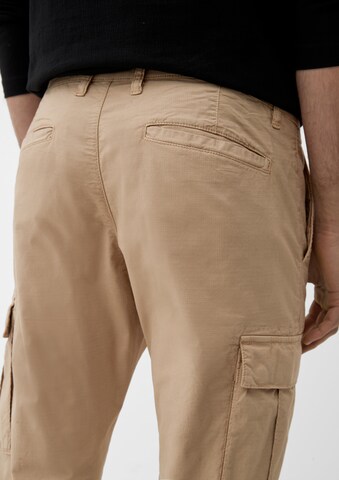 s.Oliver Tapered Cargo Pants in Beige