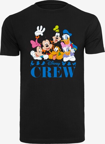 F4NT4STIC Shirt 'Disney Micky Maus Disney Friends' in Schwarz: predná strana