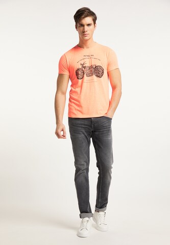 Petrol Industries T-Shirt in Orange