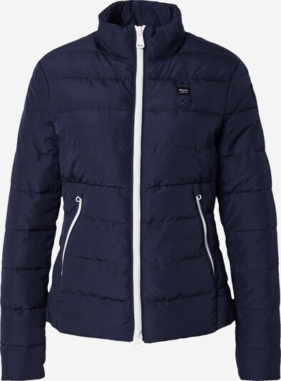 Blauer.USA Veste mi-saison en bleu nuit / blanc, Vue avec produit