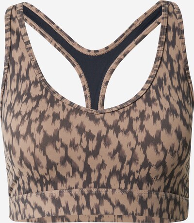 Varley Sports Bra 'Form Park' in Chocolate / Brocade / Dark brown / Light grey, Item view