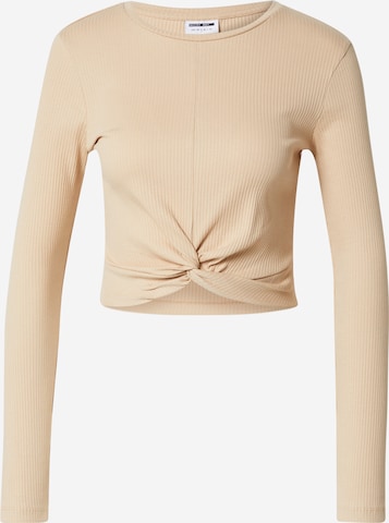 Noisy may Shirt 'DRAKEY' in Beige: predná strana