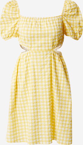 Robe Monki en jaune : devant