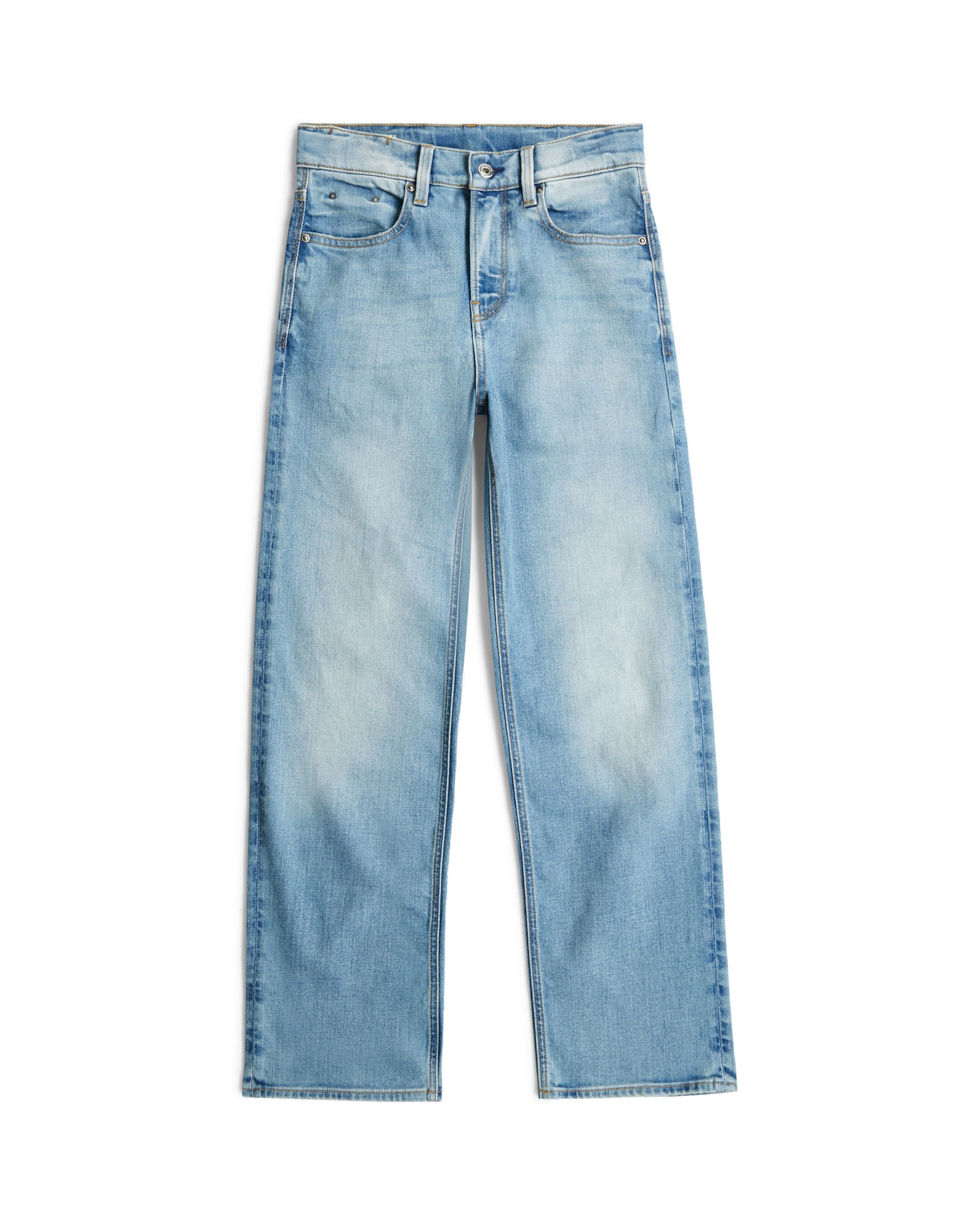 G-STAR Regular Jeans 'Boys Dakota Straight Jeans' in Blauw: voorkant