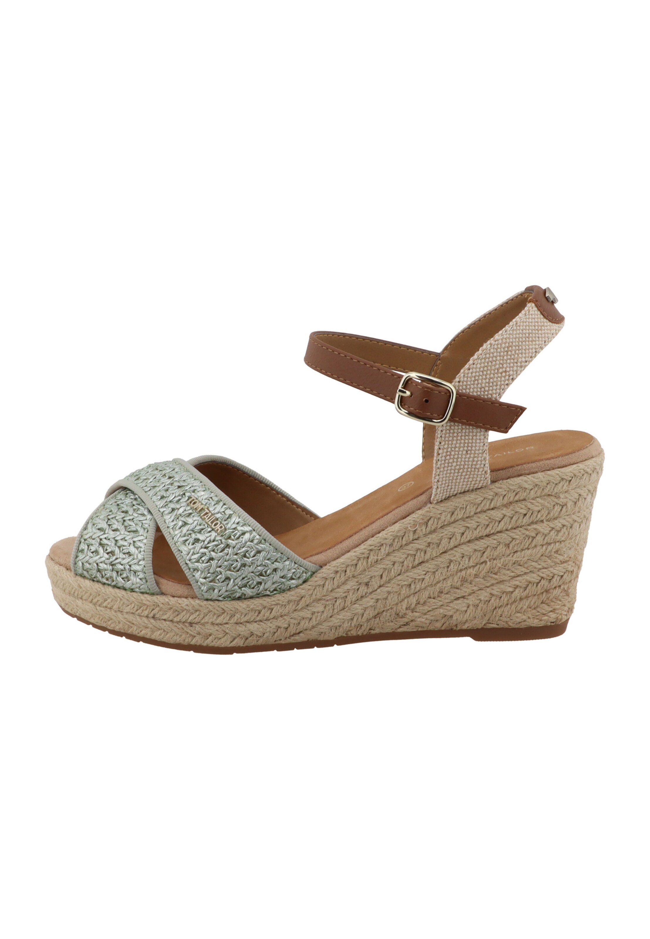 TOM TAILOR Sandal in Green