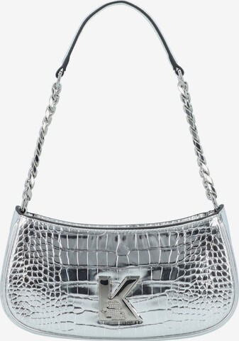 Karl Lagerfeld Shoulder Bag 'Kameo' in Silver: front