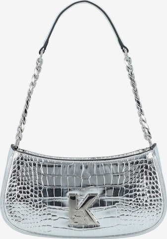 Karl Lagerfeld Shoulder Bag 'Kameo' in Silver: front