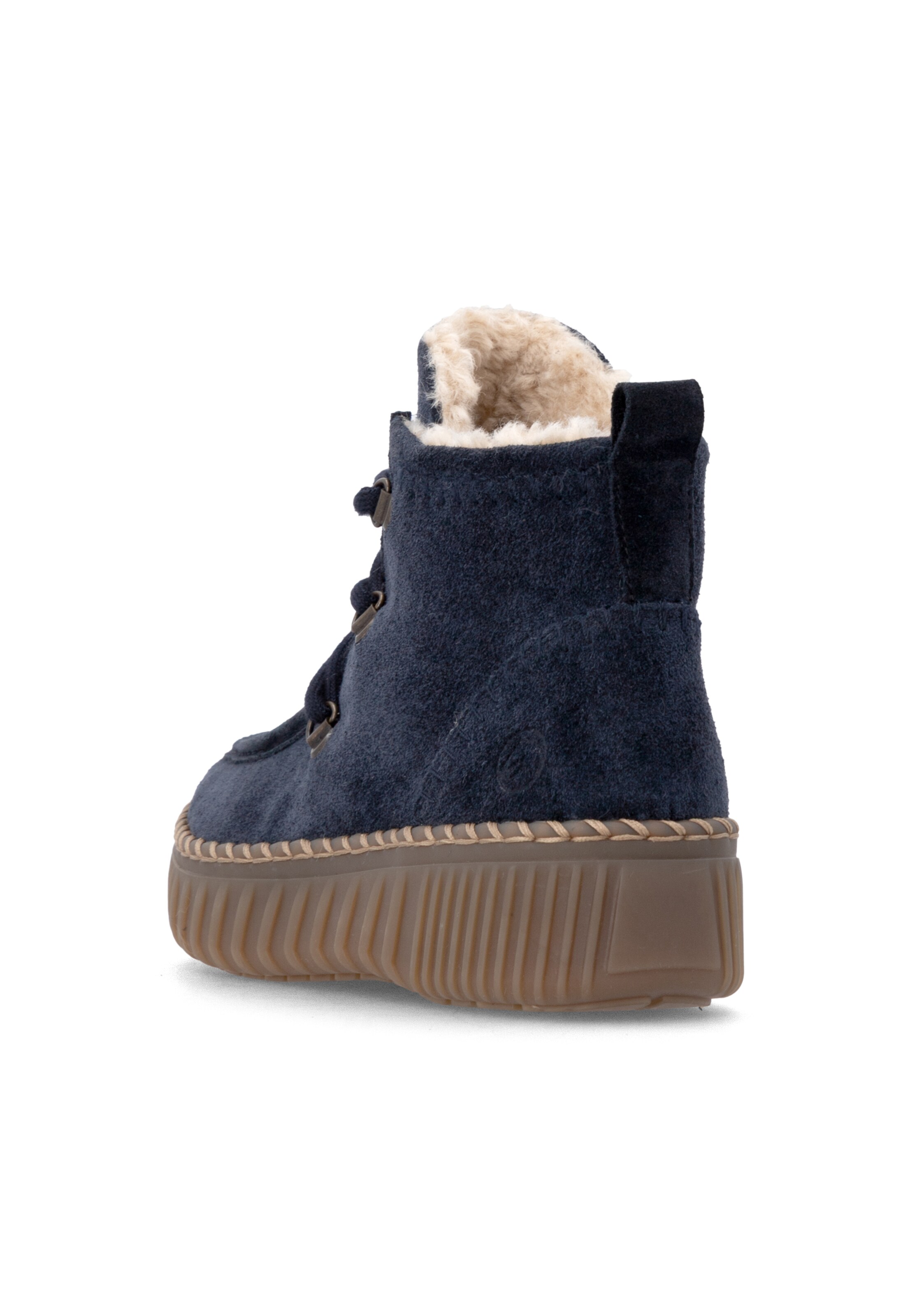 Bottines à lacets ' D4A72 ' REMONTE en bleu