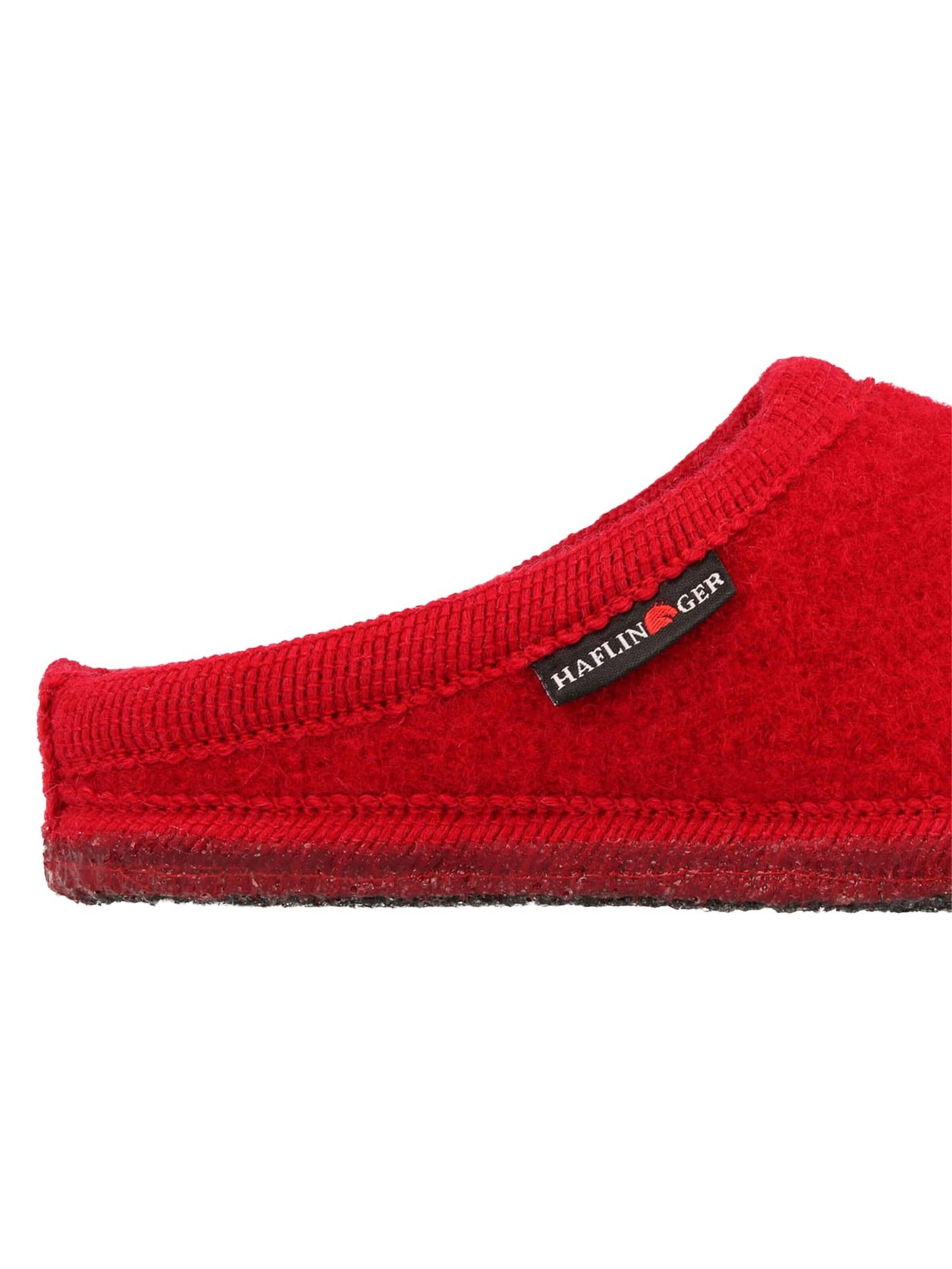 HAFLINGER Slippers 'Walktoffel Alaska' in Red