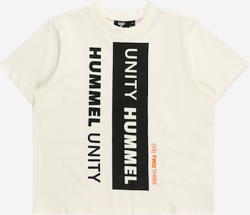 Hummel Футболка 'UNITY' в Белый: спереди