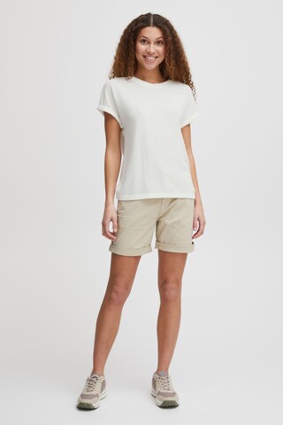 Oxmo Shirt 'Katie' in Beige