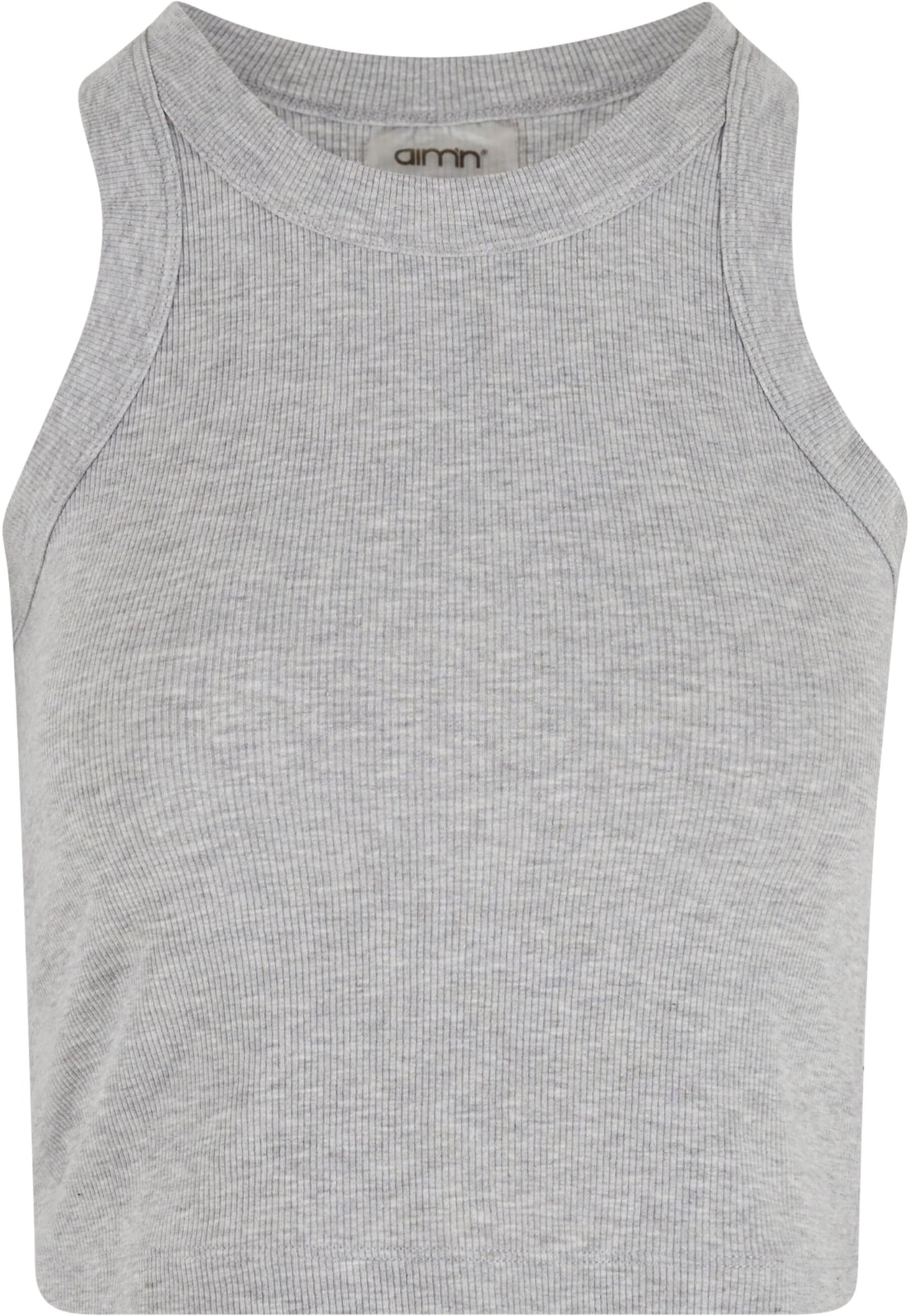 Aim'n Tričko – šedá: přední strana