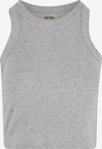 Aim'n Tričko – šedá: přední strana