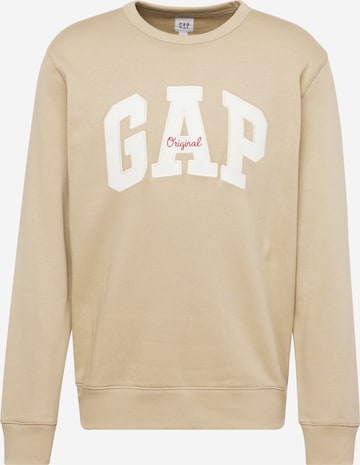 GAP Sweatshirt in Grün: predná strana