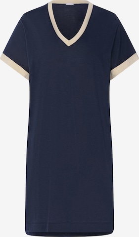 Chemise de nuit ' Laura ' Hanro en bleu : devant