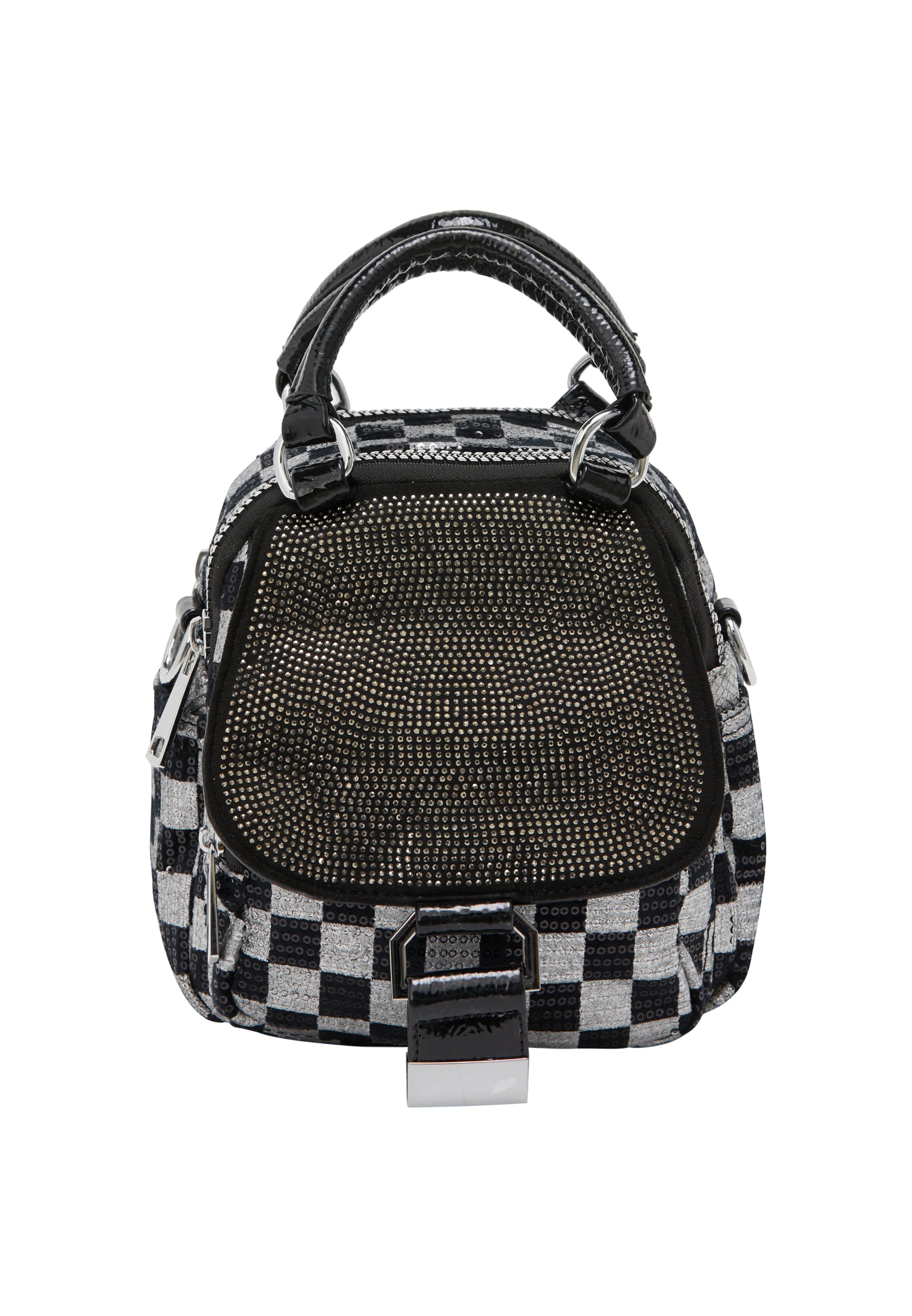 myMo ROCKS Kabelka - Čierna: predná strana