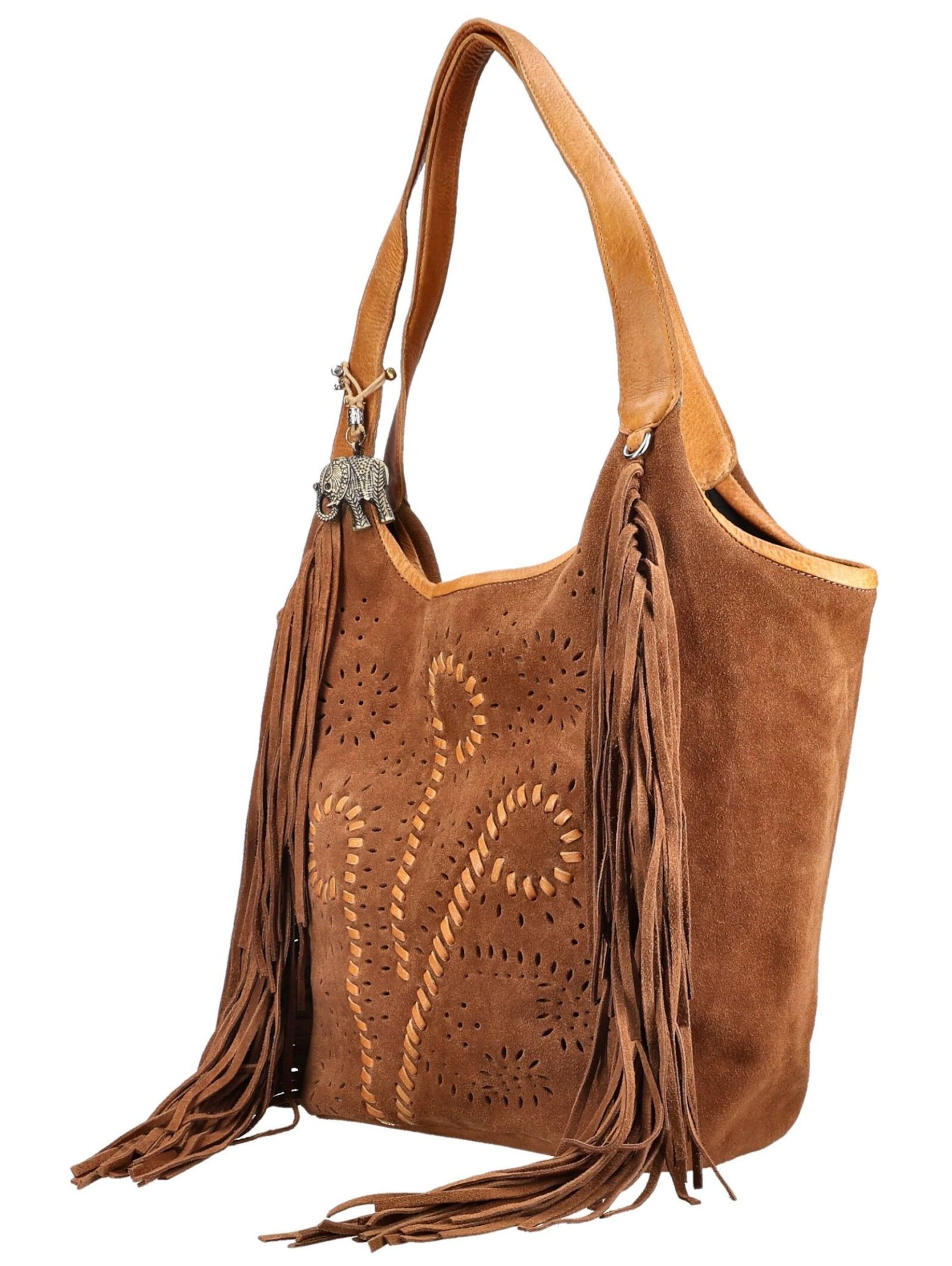 Sac bandoulière ANOKHI en marron