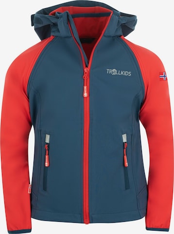 TROLLKIDS Outdoor jacket in Red: front