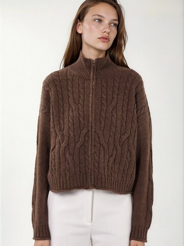 Cardigan Hiccup en marron
