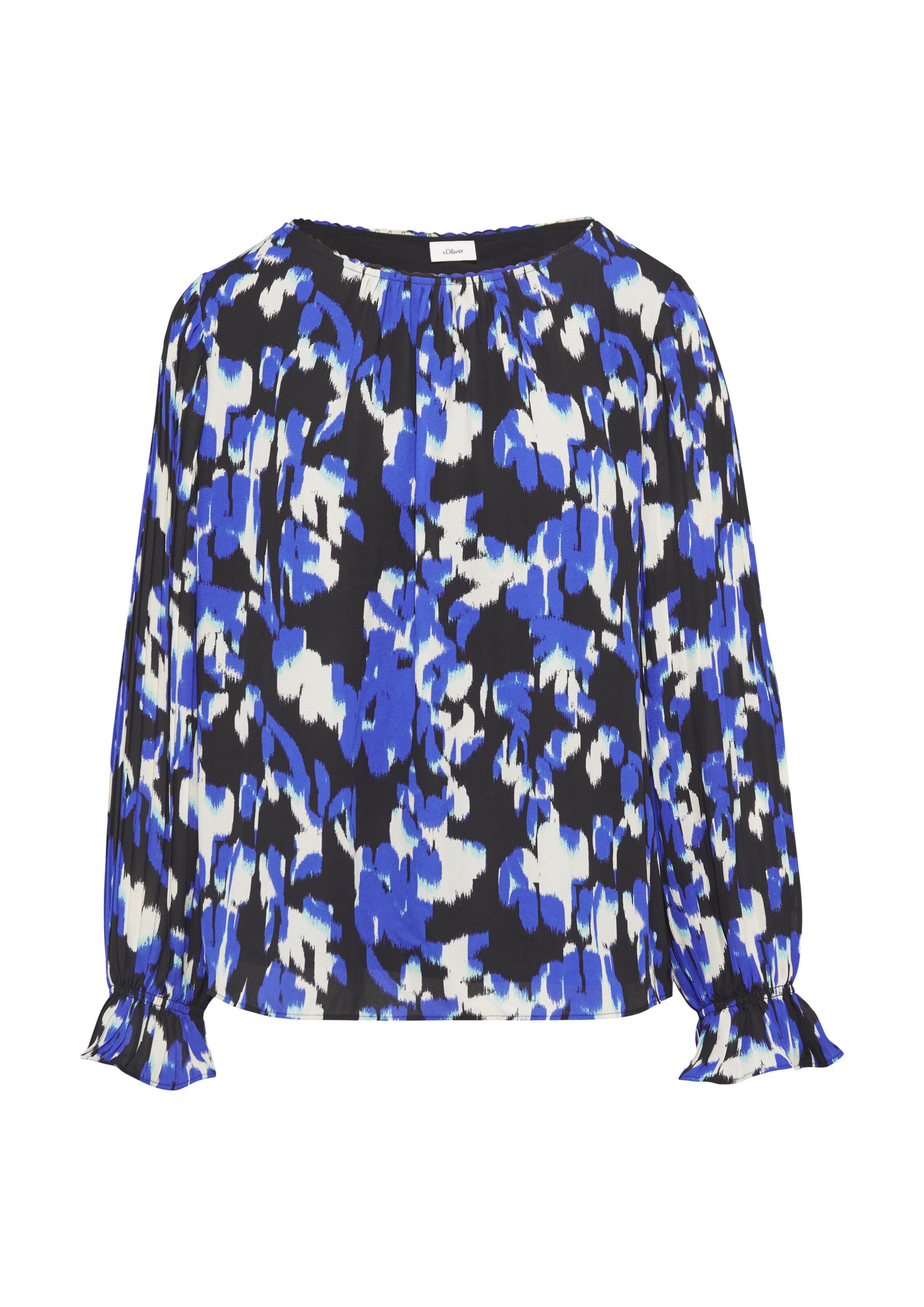 s.Oliver BLACK LABEL Blouse in Zwart: voorkant