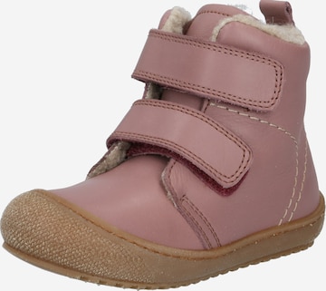 Bottes 'Bubble' NATURINO en rose : devant