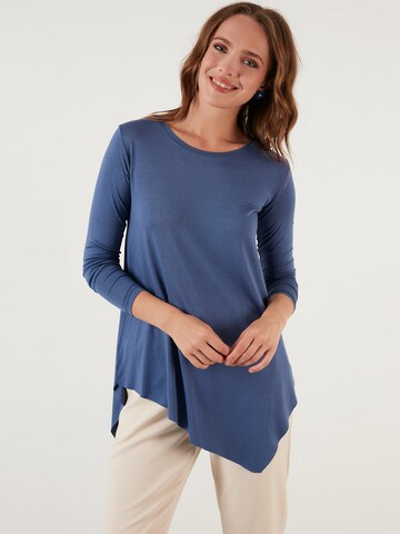 LELA Bluse in Blau