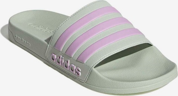 ADIDAS SPORTSWEAR Пантолеты 'ADILETTE SHOWER' в Зеленый: спереди