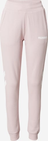 Pantalon de sport 'Legacy' Hummel en rose : devant