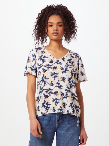 ROXY Shirt 'HEY NOW' in Blue: front