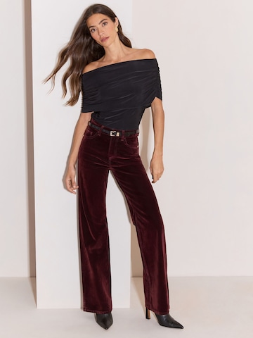 Lipsy Wide Leg Hose in Rot