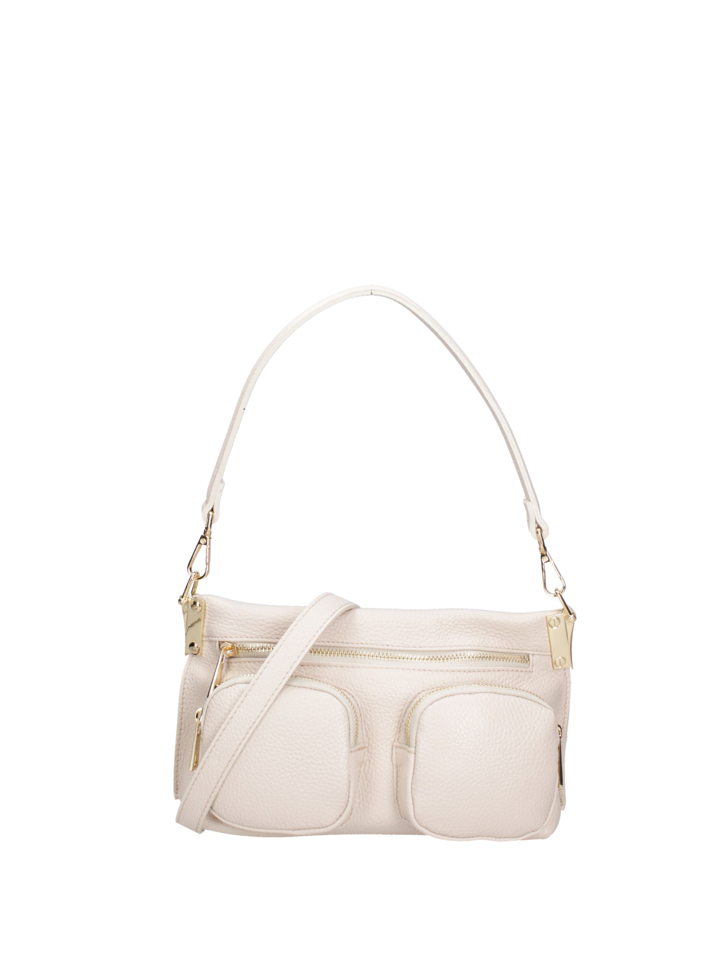 Roberta Rossi Schultertasche in Weiß: Vorderseite