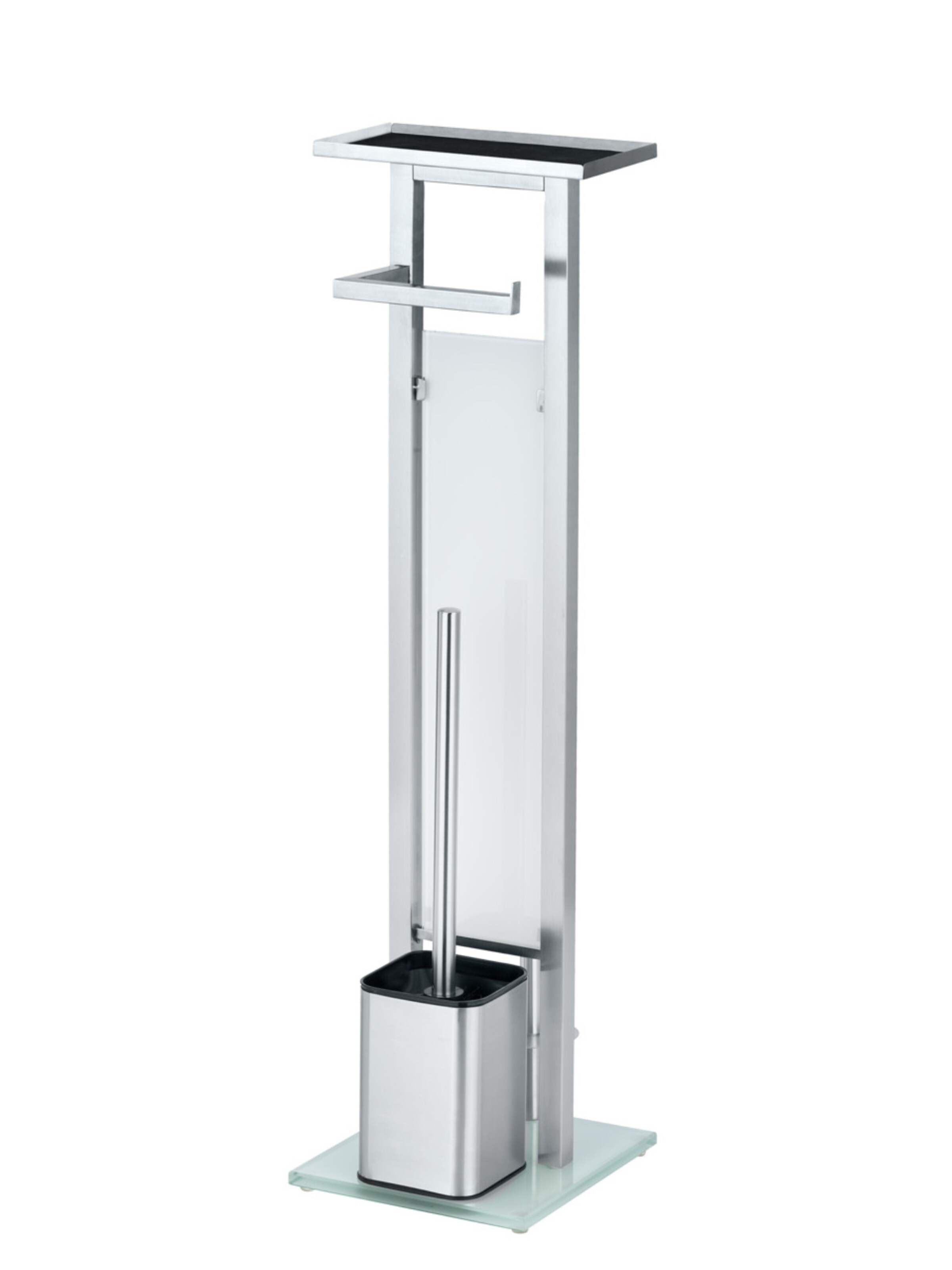 Wenko WC-Garnitur 'Debar' in Silber