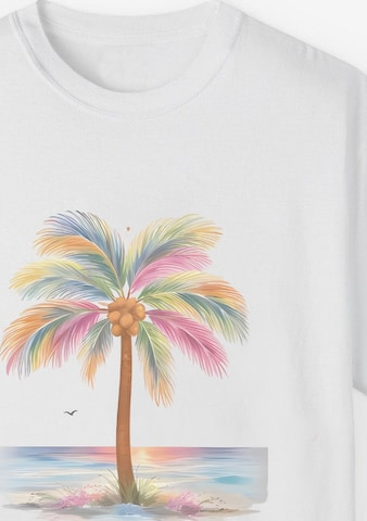 T-shirt GORHEY en blanc : devant