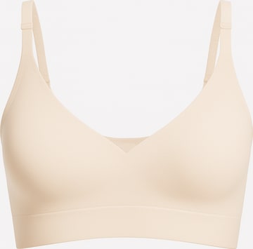 Justever Bra in Beige: front