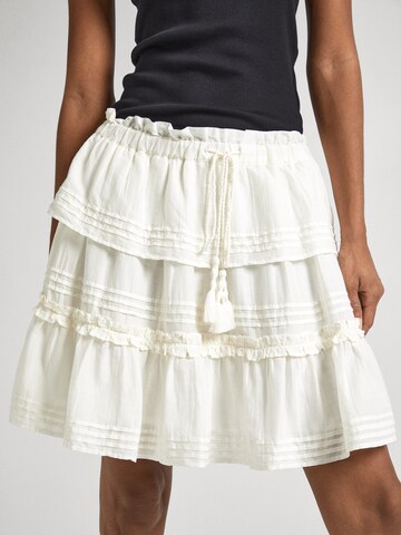 Pepe Jeans Skirt 'DAELYN' in White