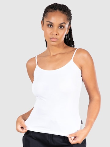 Smilodox Undershirt 'Narry' in White: front