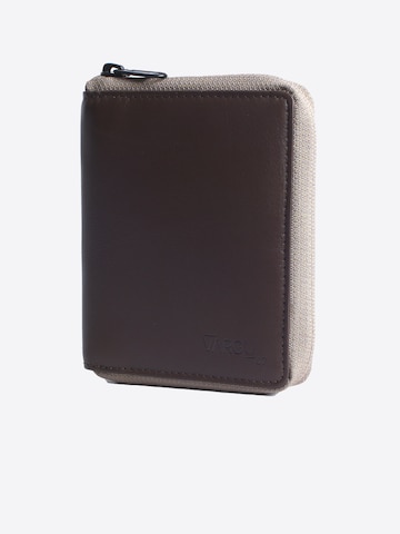 VARGU Portemonnaie ' ' WENS 1-A mono '' in Braun