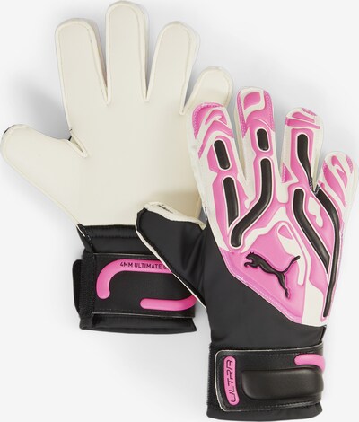 PUMA Sporthandschuhe 'Ultra Match Protect' in pink / schwarz / weiß, Produktansicht