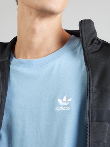 Tricou 'Trefoil Essentials' de la ADIDAS ORIGINALS pe albastru
