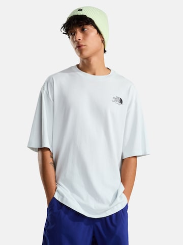 THE NORTH FACE Shirt 'Never Stop Carving' in Grijs: voorkant