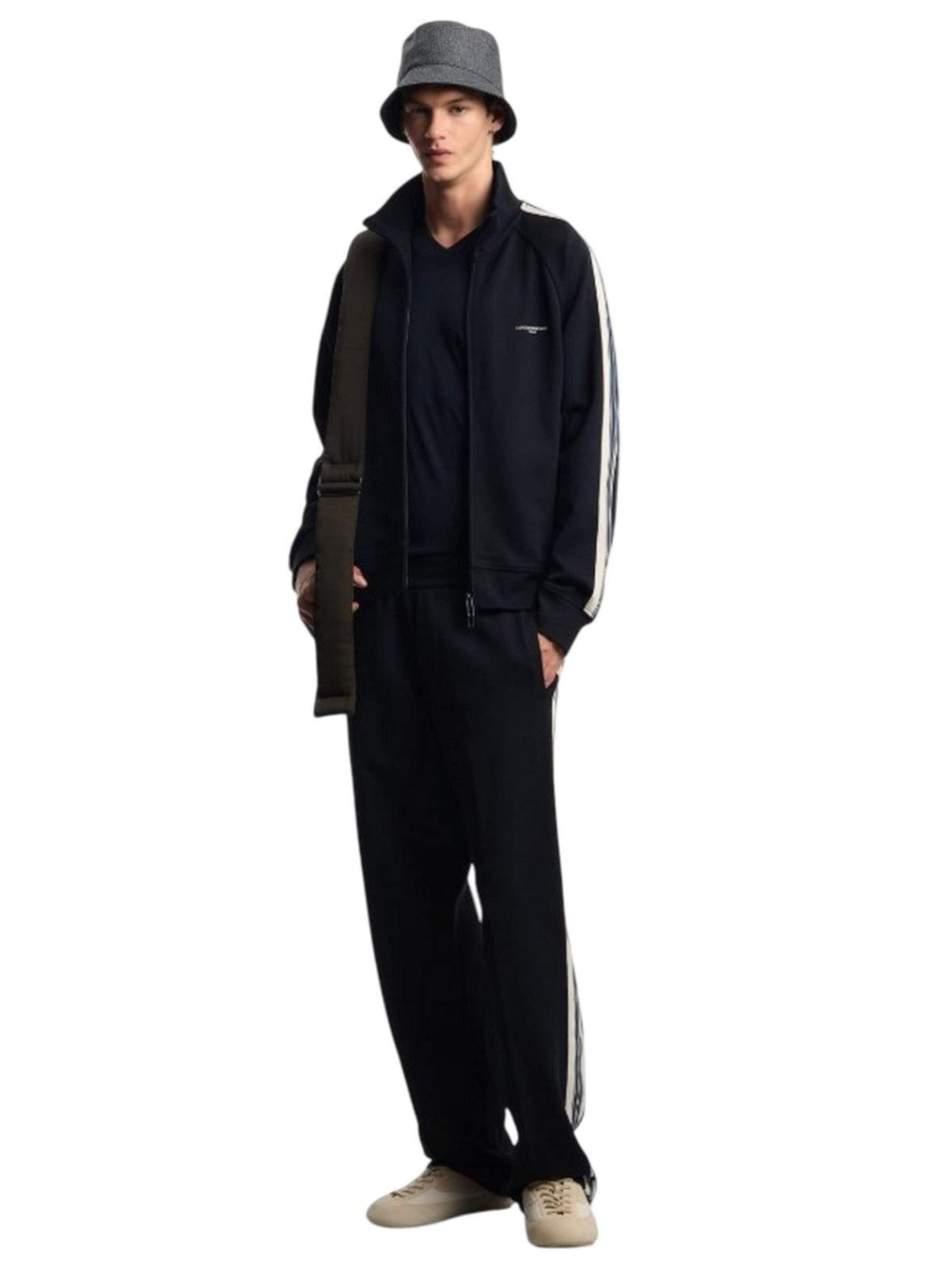 Giacca di felpa di Emporio Armani in blu