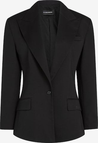 juoda Karl Lagerfeld Švarkas 'X Amber Valletta': priekis