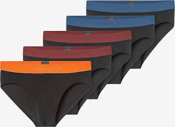 SCHIESSER Slip '95/5 Organic Cotton' in Schwarz: Vorderseite